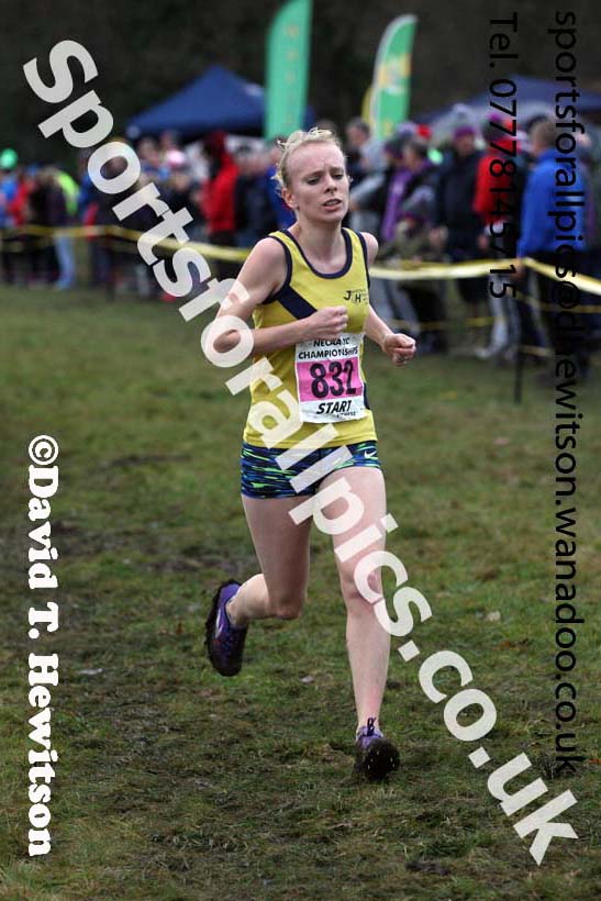 Senior womens North Eastern Cross Country, Aykley Heads, Durham. Photo: David T. Hewitson/Sports for All Pics